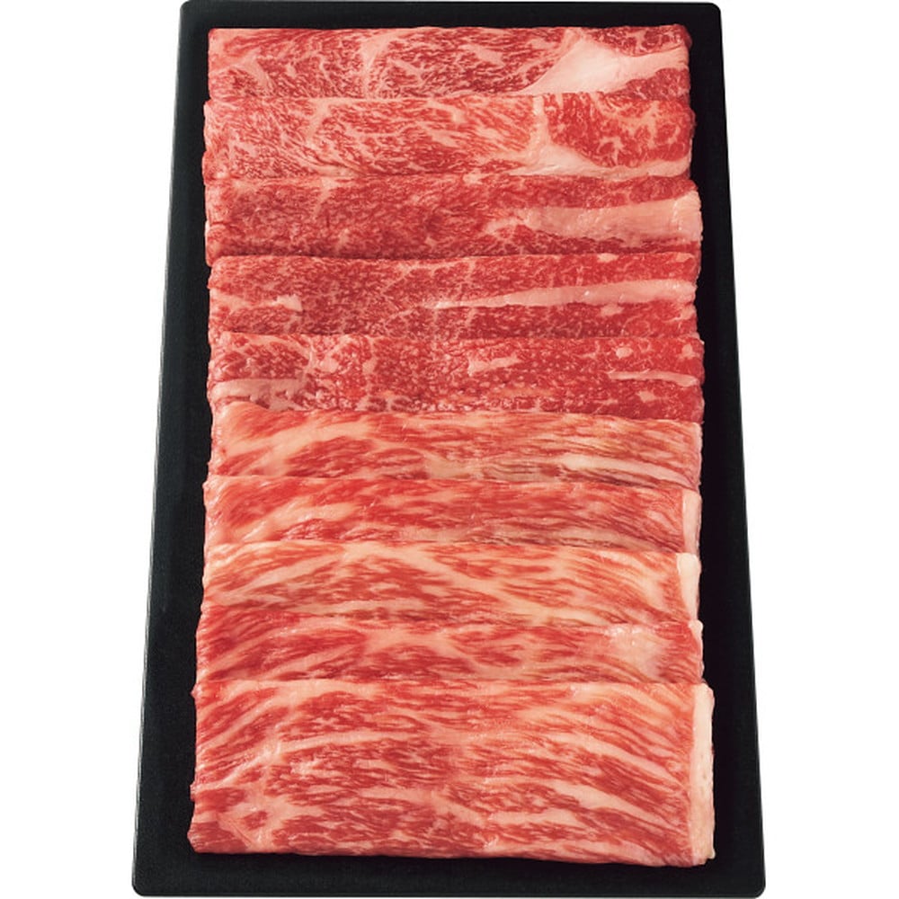 ◆【お歳暮限定】三田和牛 三部位 すきしゃぶ盛合せ（計470g）◇メーカー直送 ▼返品・キャンセル不可【他商品との同時購入不可】