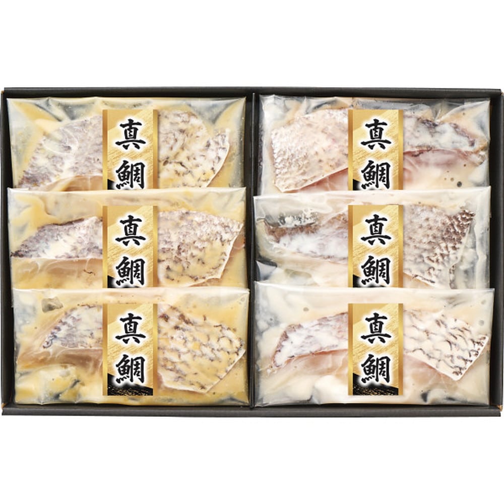 ◆【お歳暮限定】漬匠の熟成 真鯛西京漬け＆粕漬けセット（6切）◇メーカー直送 ▼返品・キャンセル不可【他商品との同時購入不可】