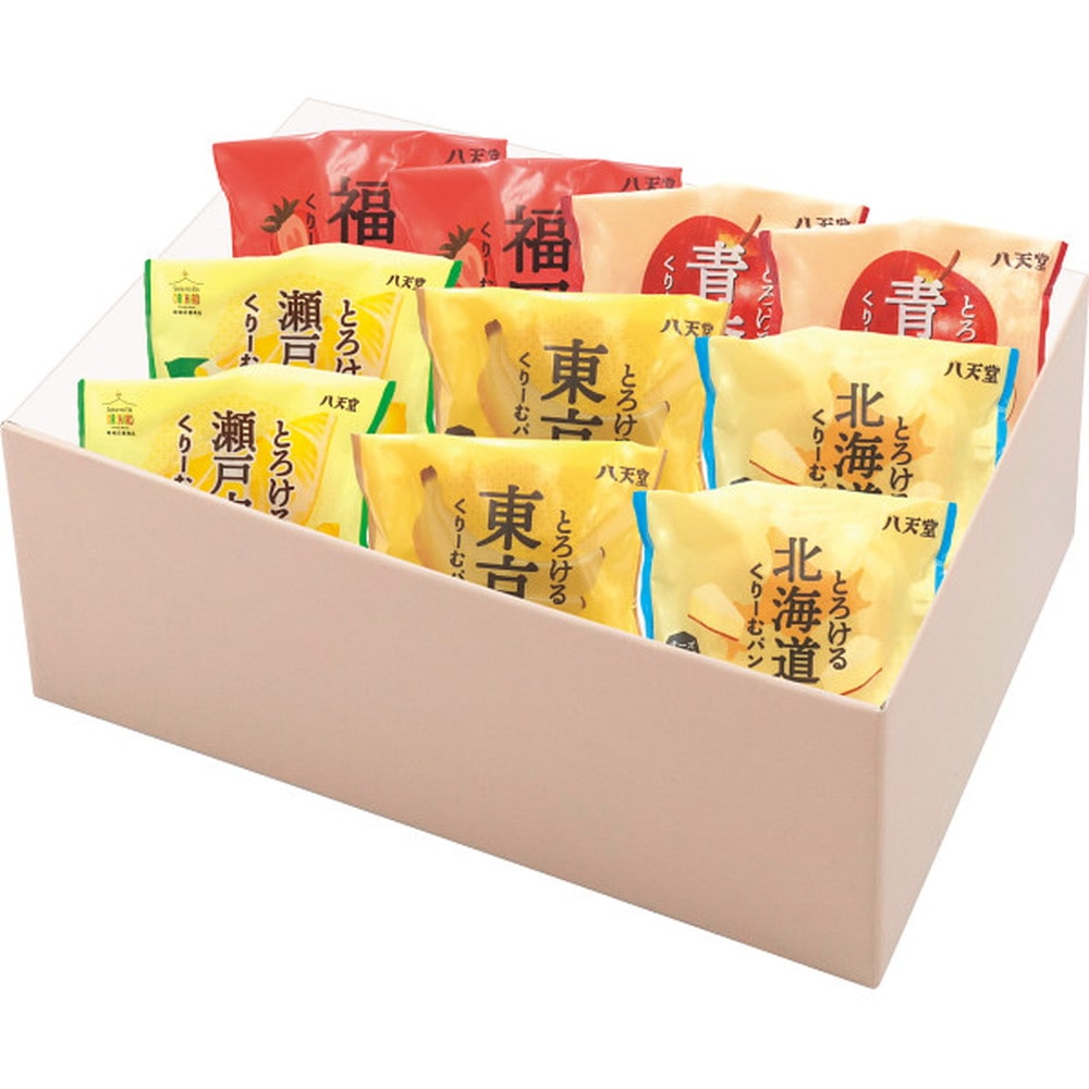 ◆【お歳暮限定】八天堂 ふるさとくりーむパン5種10個詰合せ◇メーカー直送 ▼返品・キャンセル不可【他商品との同時購入不可】