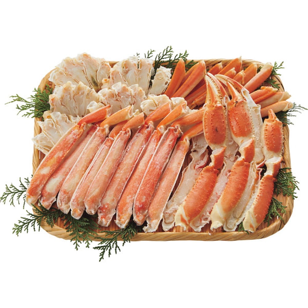 ◆【お歳暮限定】ボイルずわいがに＆黒毛和牛すき焼きセット◇メーカー直送 ▼返品・キャンセル不可【他商品との同時購入不可】