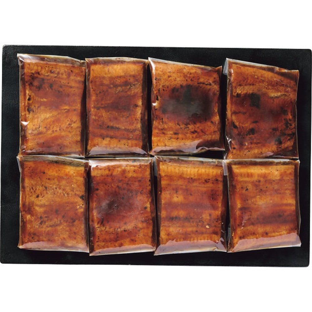 ◆【お歳暮限定】鹿児島県産 うなぎ蒲焼切身（8袋）◇メーカー直送 ▼返品・キャンセル不可【他商品との同時購入不可】