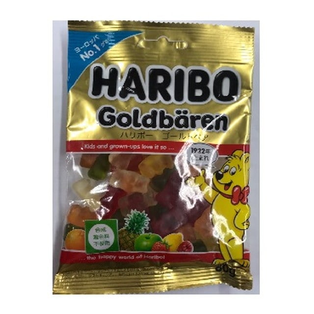 ◆ハリボー ゴールドベア 80G【10個セット】