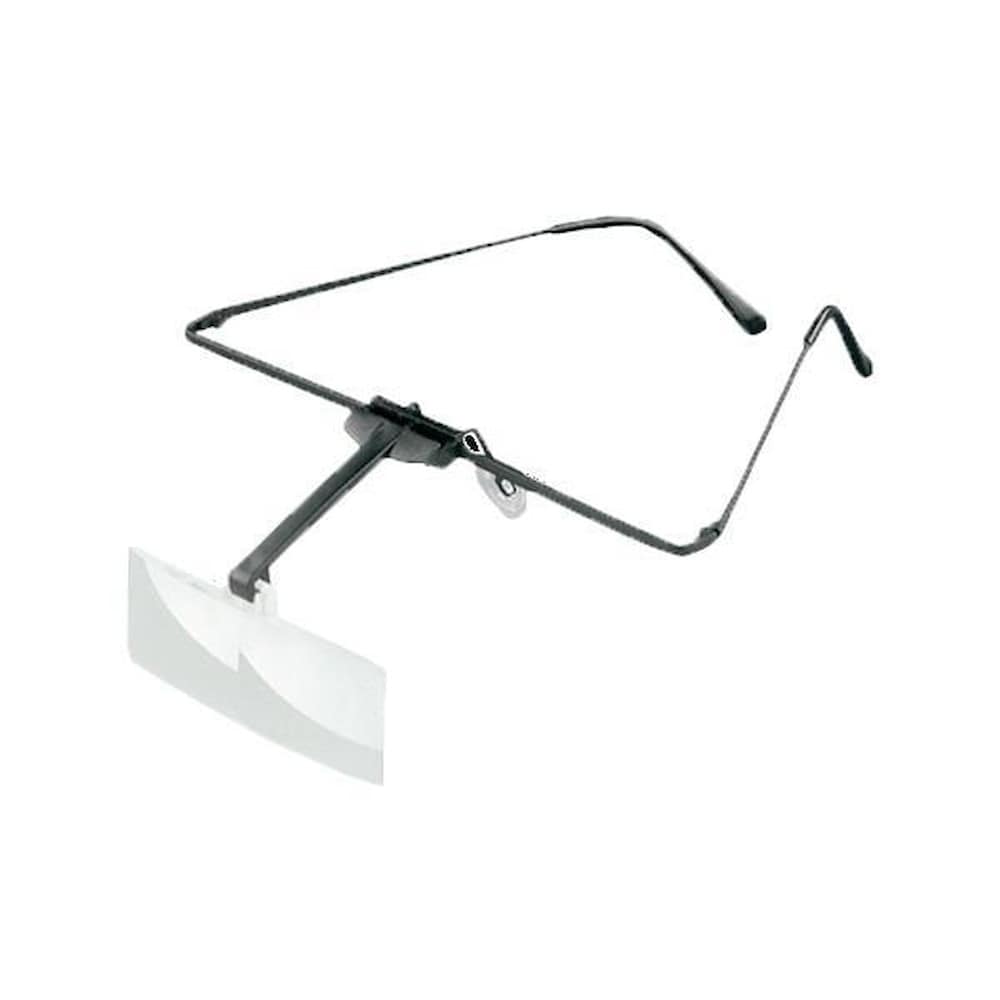 眼鏡のように耳に掛けるフレームタイプの作業用ルーペ (2.5倍) 【直送品】 返品・キャンセル・他商品と同時購入は不可