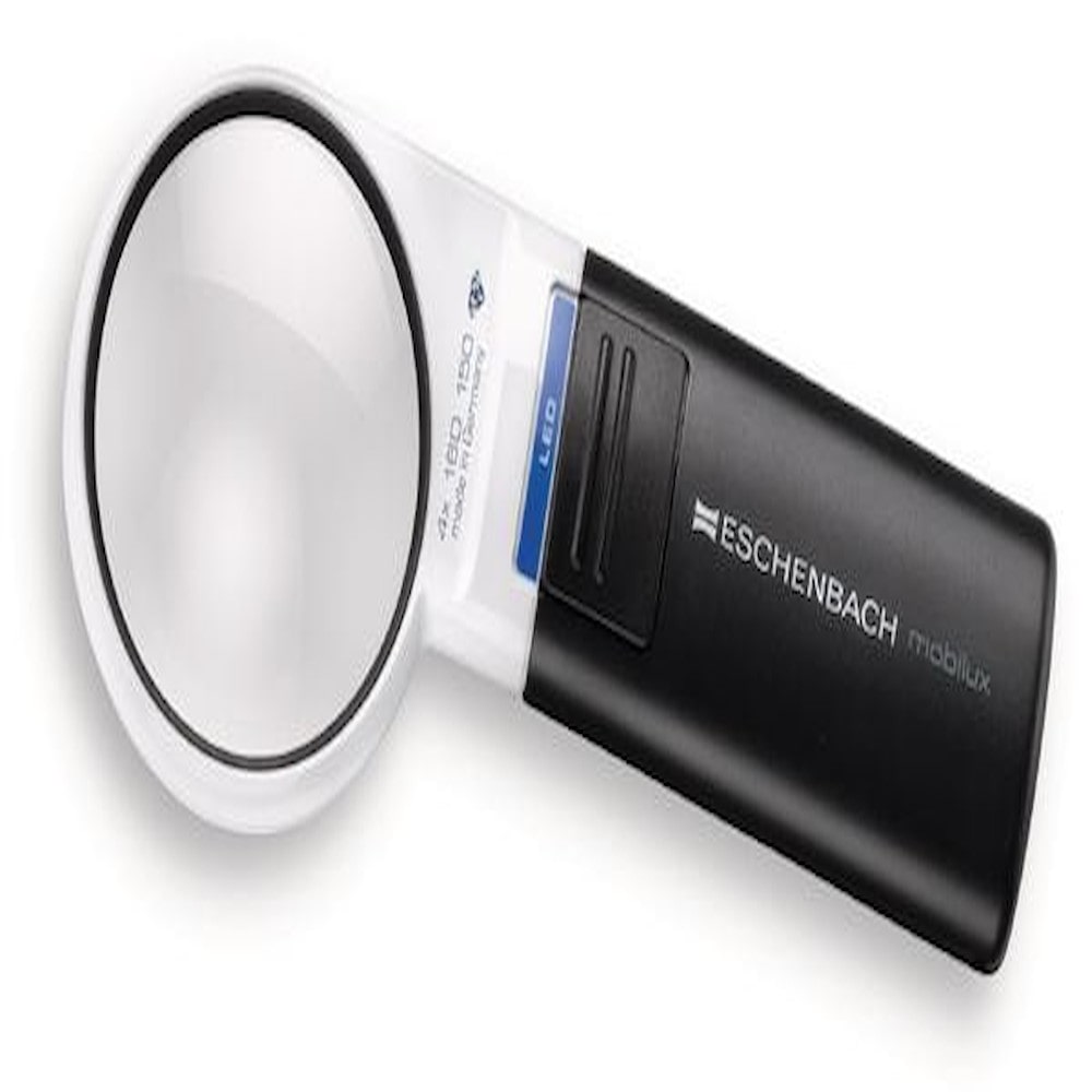 LEDワイドライトルーペ＆専用スタンド 60mmΦ(4倍) 【直送品】 返品・キャンセル・他商品と同時購入は不可