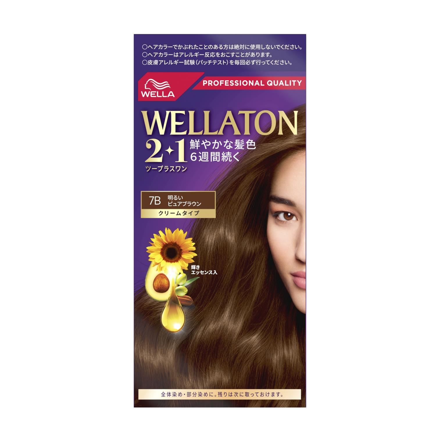 HFCプレステージジャパン ウエラトーン2＋1 クリームタイプ 7B 明るいピュアブラウン