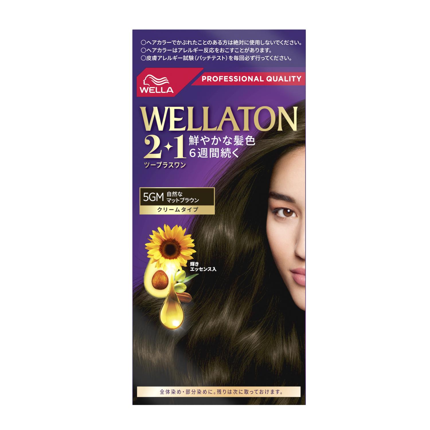 HFCプレステージジャパン ウエラトーン2＋1 クリームタイプ 5GM 自然なマットブラウン