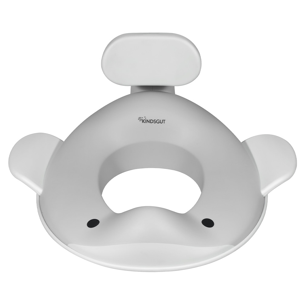 ［正規代理店］くじらの補助便座 ライトグレー 【直送品】 返品・キャンセル・他商品と同時購入は不可