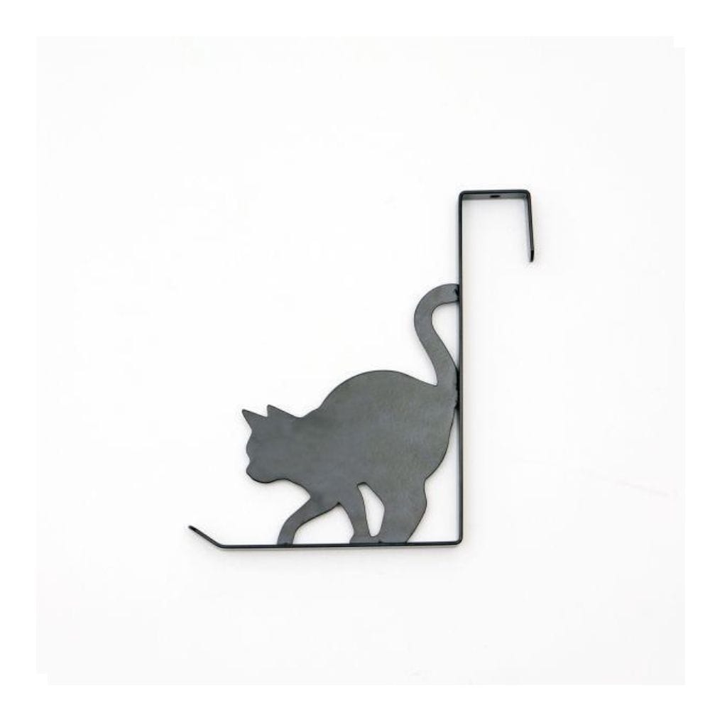 東洋ケース キャットドアフックうずうずクロ ブラック