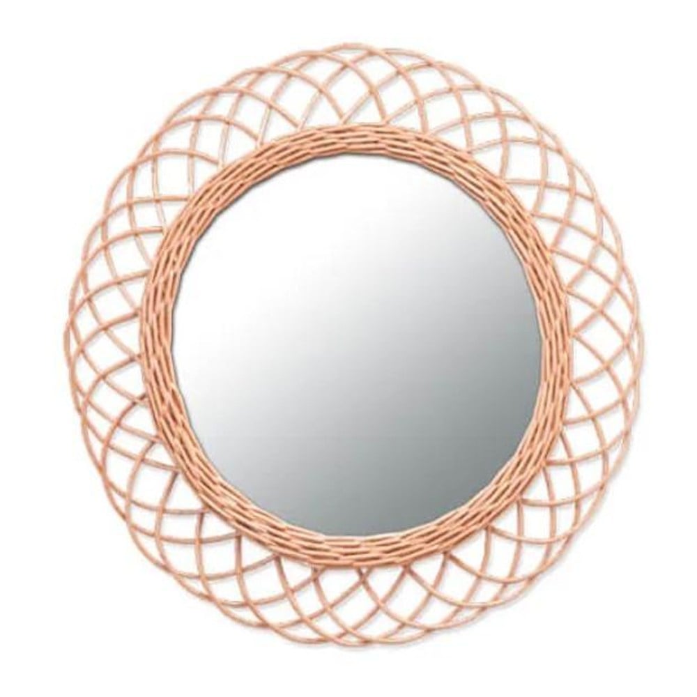 ウィッカーミラー L ナチュラル 11641 【直送品】 返品・キャンセル・他商品と同時購入は不可