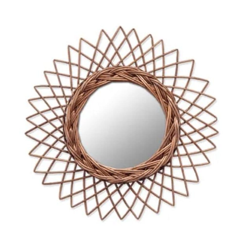 ウィッカーミラー S ブラウン 11642 【直送品】 返品・キャンセル・他商品と同時購入は不可