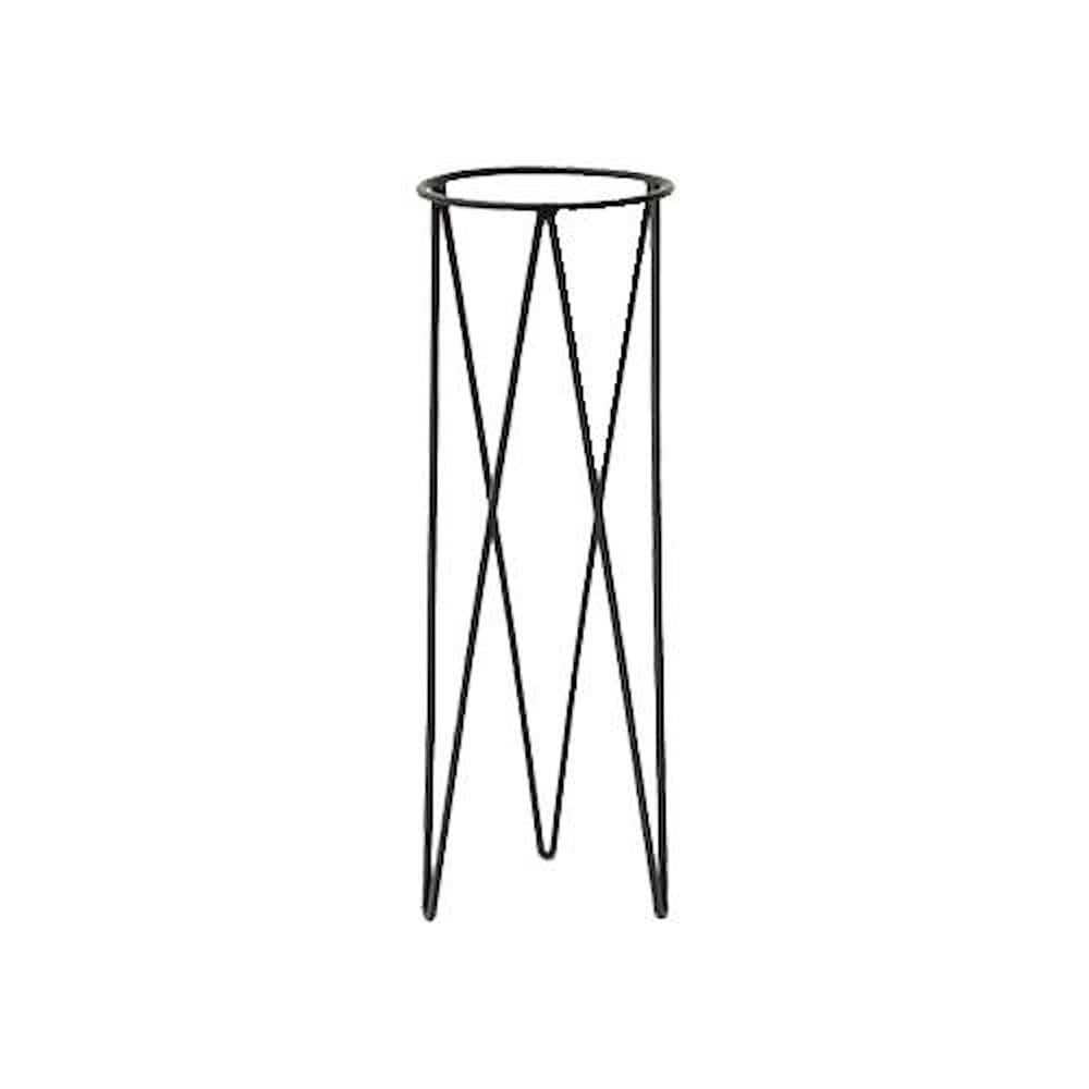 63597 ポットスタンド ブラック 【直送品】 返品・キャンセル・他商品と同時購入は不可