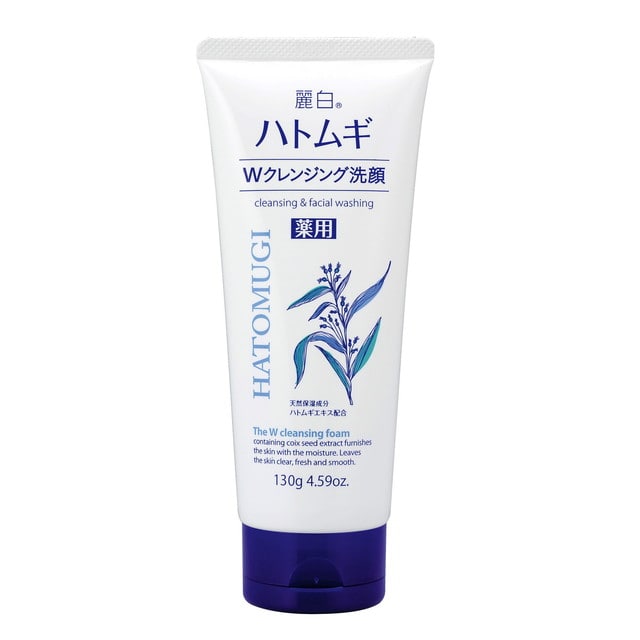 麗白 薬用ハトムギ Wクレンジングフォーム 130g【3個セット】