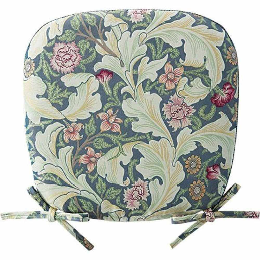 ダイニングシートクッション 45×43cm LN1714 ブルーグリーン 【直送品】 返品・キャンセル・他商品と同時購入は不可