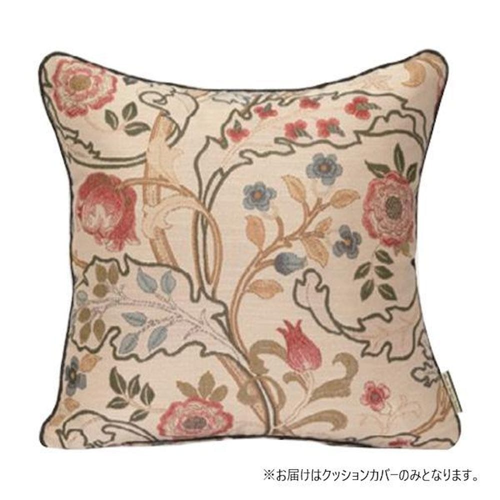 マリーイザベル 背当クッションカバー 50×50cm R レッド 【直送品】 返品・キャンセル・他商品と同時購入は不可