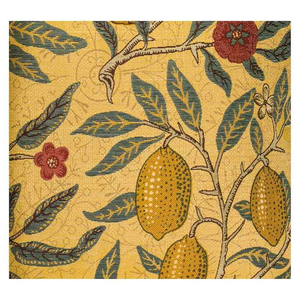 フルーツ 背当クッションカバー 45×45cm LL1729 Y イエロー [直送品] 返品・キャンセル・他商品と同時購入は不可