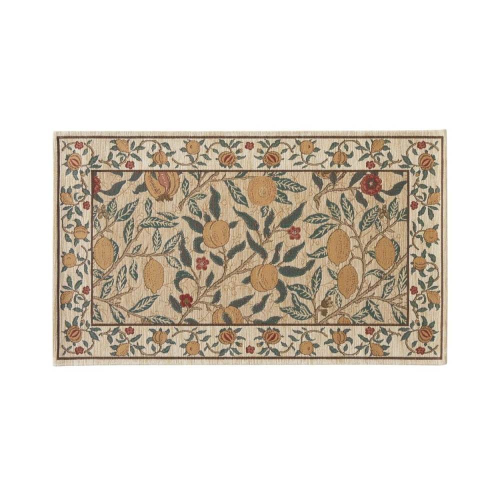 フルーツ マット 約45×75cm FH1706A Y イエロー 【直送品】 返品・キャンセル・他商品と同時購入は不可