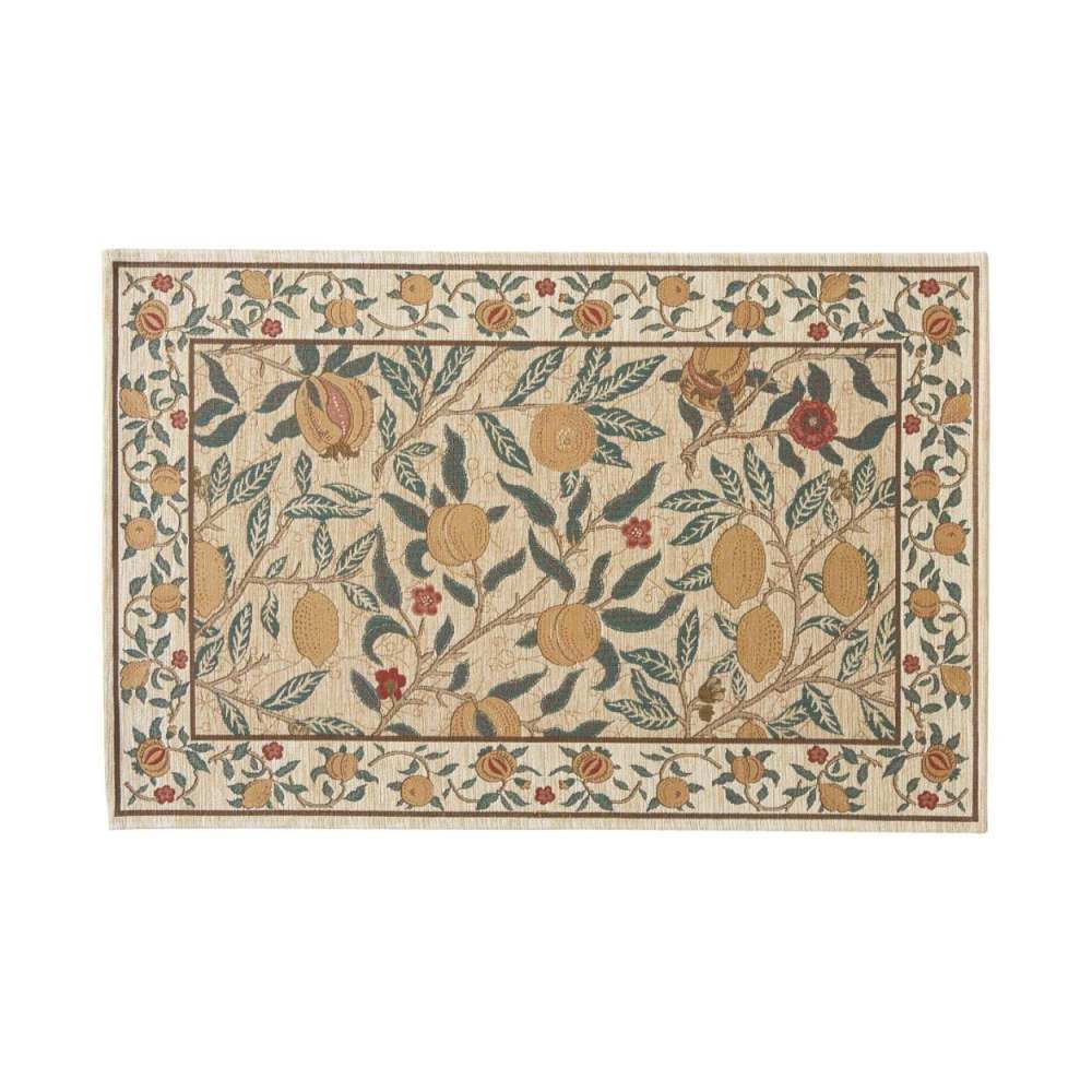 フルーツ マット 約60×92cm FH1706A Y イエロー 【直送品】 返品・キャンセル・他商品と同時購入は不可