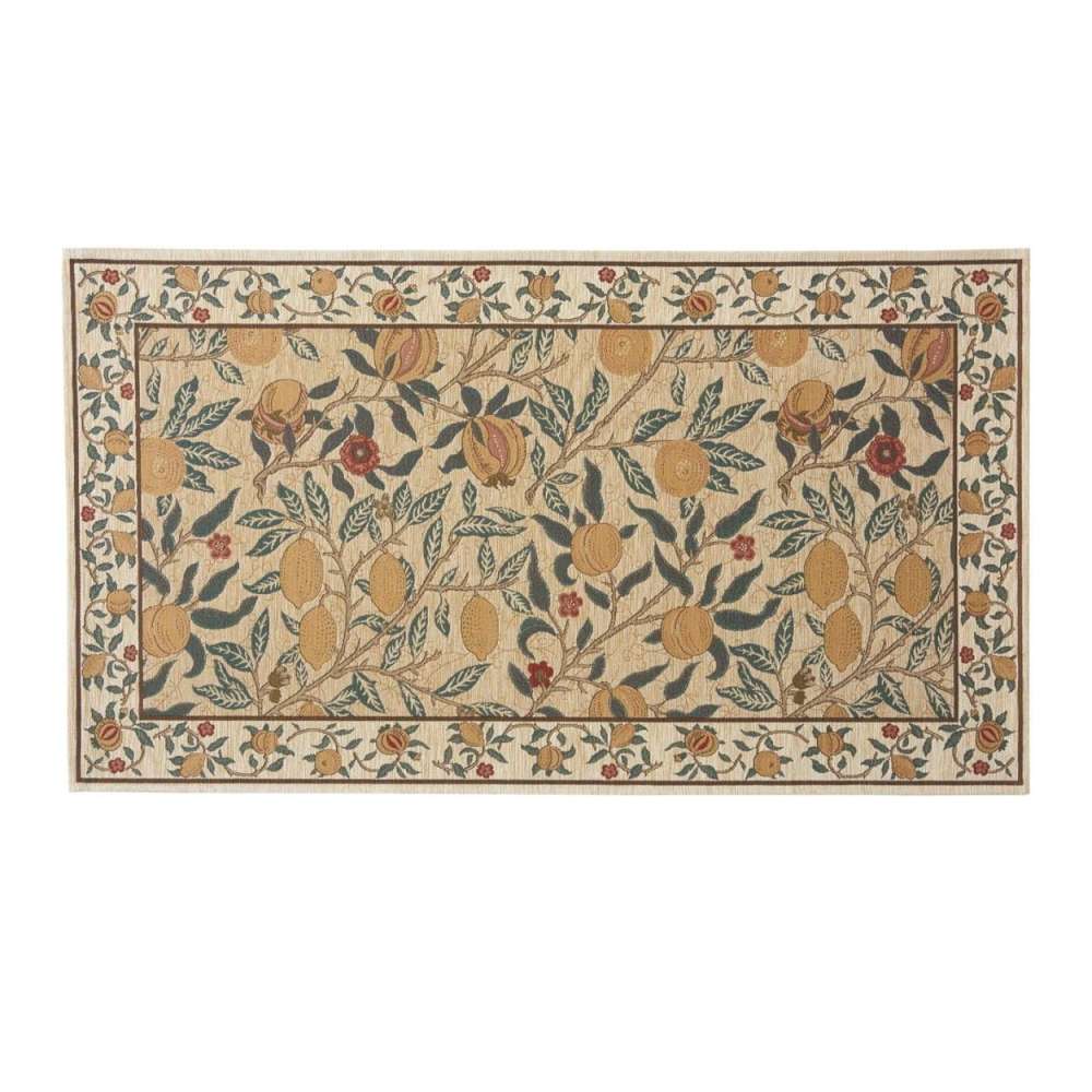 フルーツ マット 約68×123cm FH1706A Y イエロー 【直送品】 返品・キャンセル・他商品と同時購入は不可