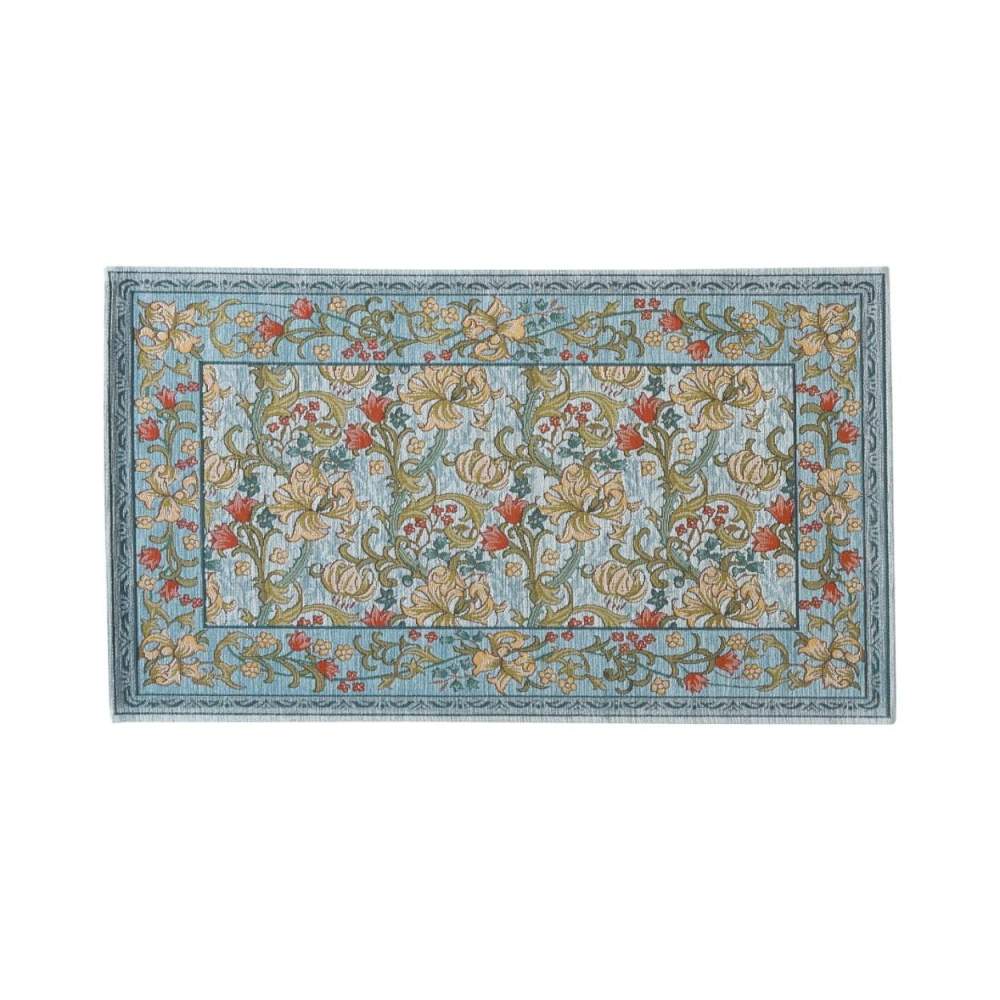 ゴールデンリリーマイナー マット 約45×75cm B ブルー 【直送品】 返品・キャンセル・他商品と同時購入は不可