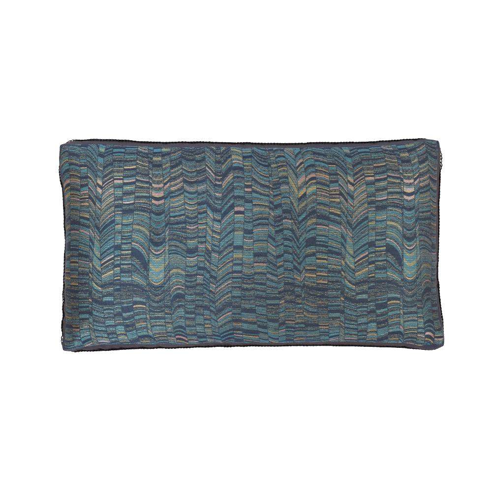 ピロークッションカバー 55×30cm LL1107 B ブルー 【直送品】 返品・キャンセル・他商品と同時購入は不可