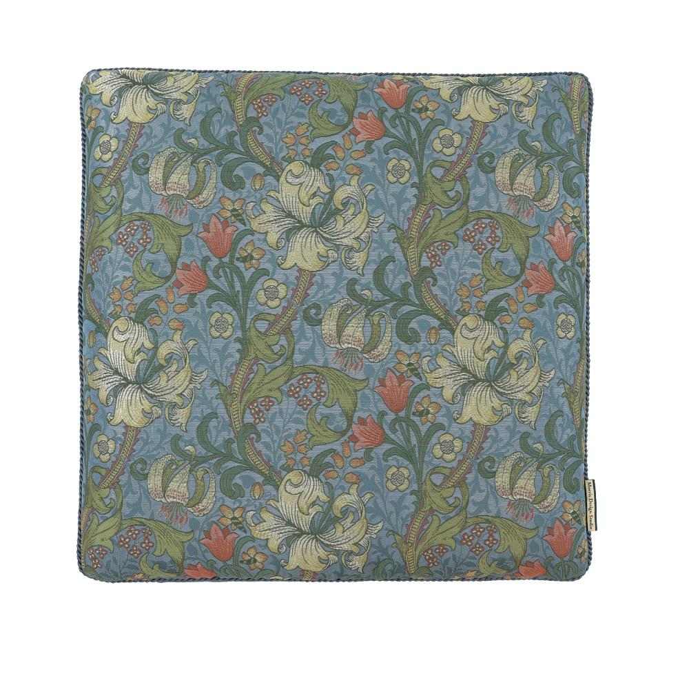 リビングシートクッション 48×48cm LN1742 B ブルー 【直送品】 返品・キャンセル・他商品と同時購入は不可