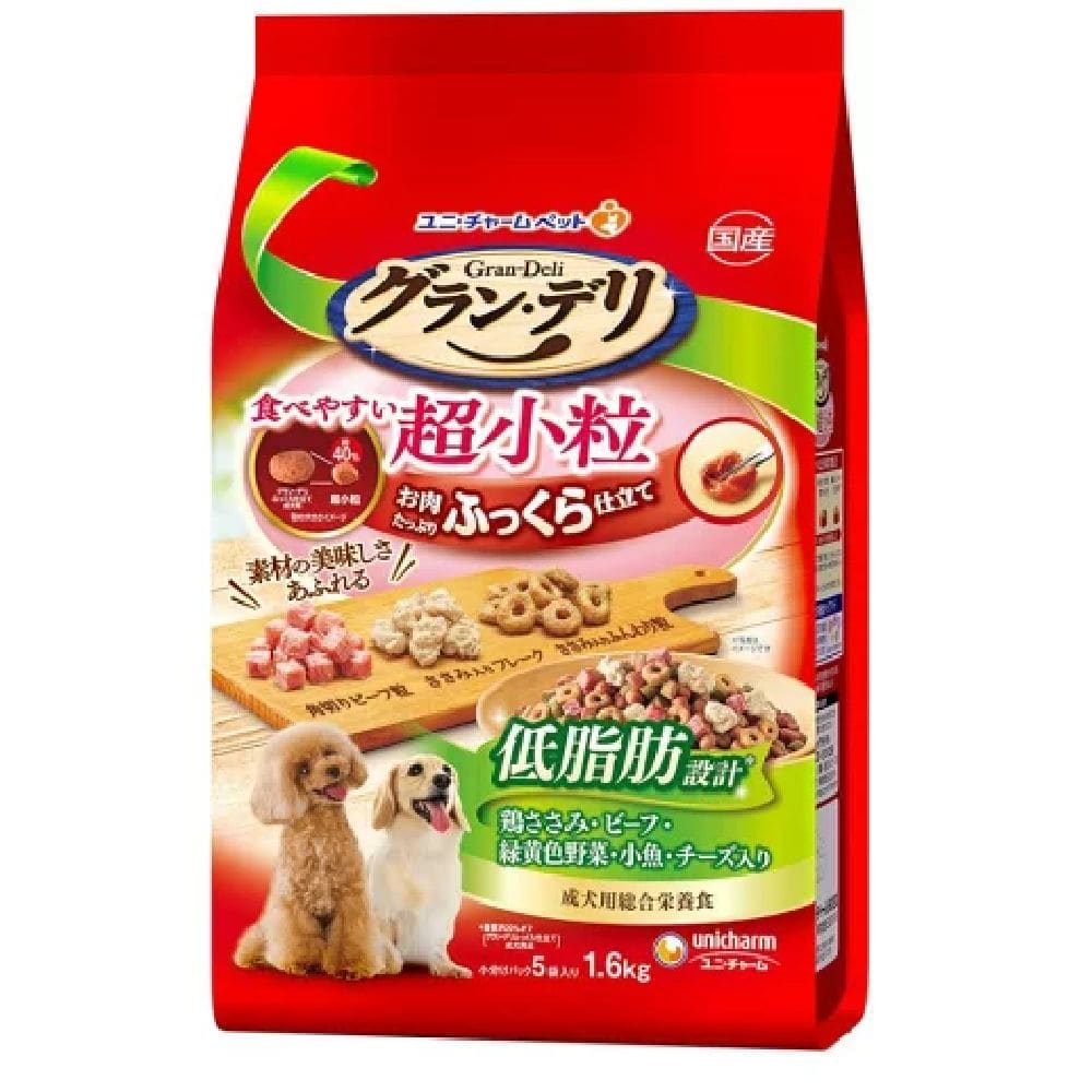 グラン・デリふっくら仕立て低脂肪食べやすい超小粒 1．6kg