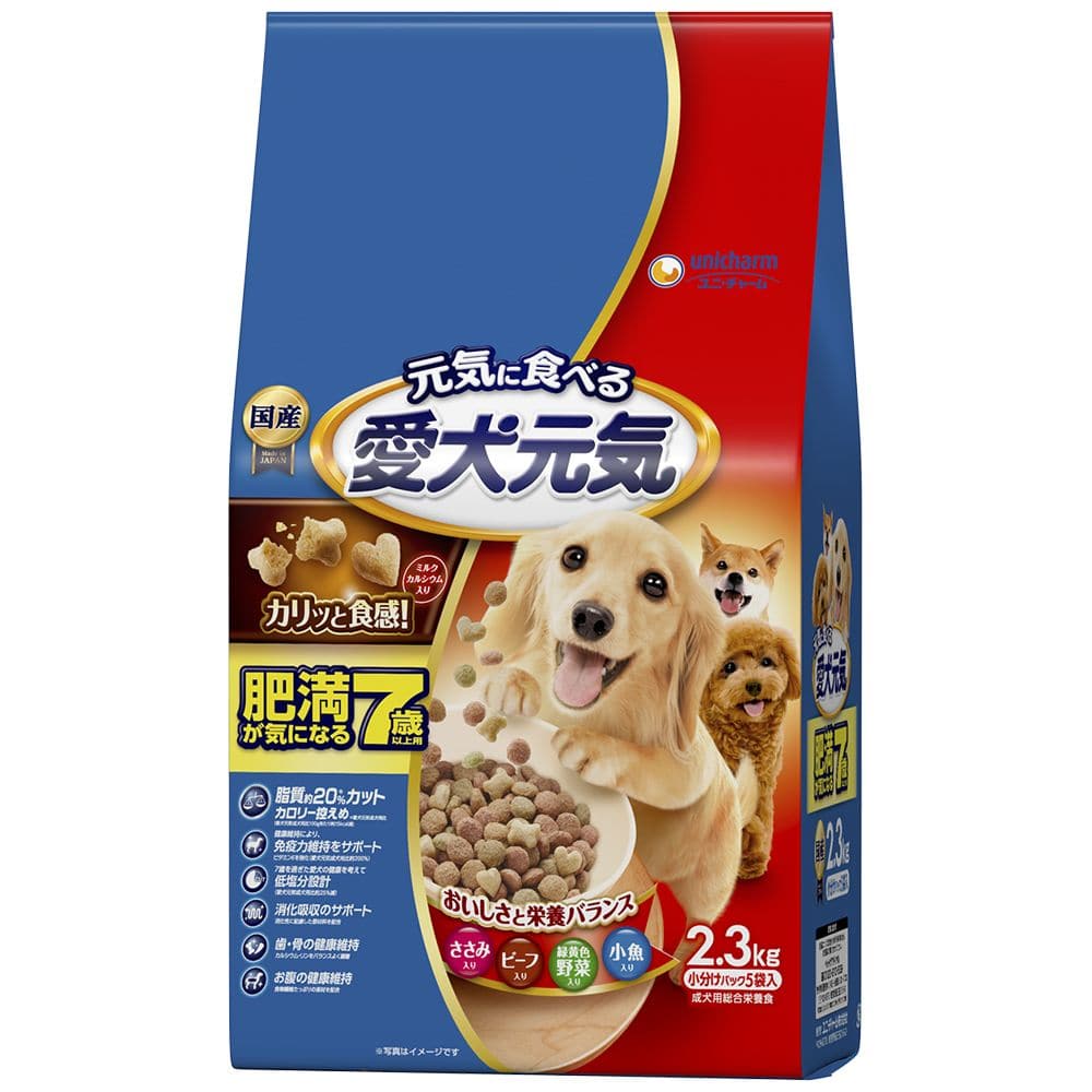 愛犬元気肥満が気になる7歳以上用ささみ 2.3kg