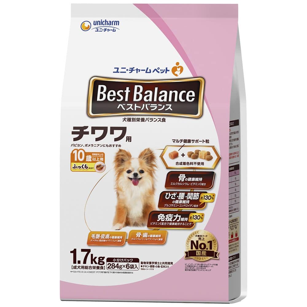 ベストバランスチワワ用10歳ふっくら 1.7Kg
