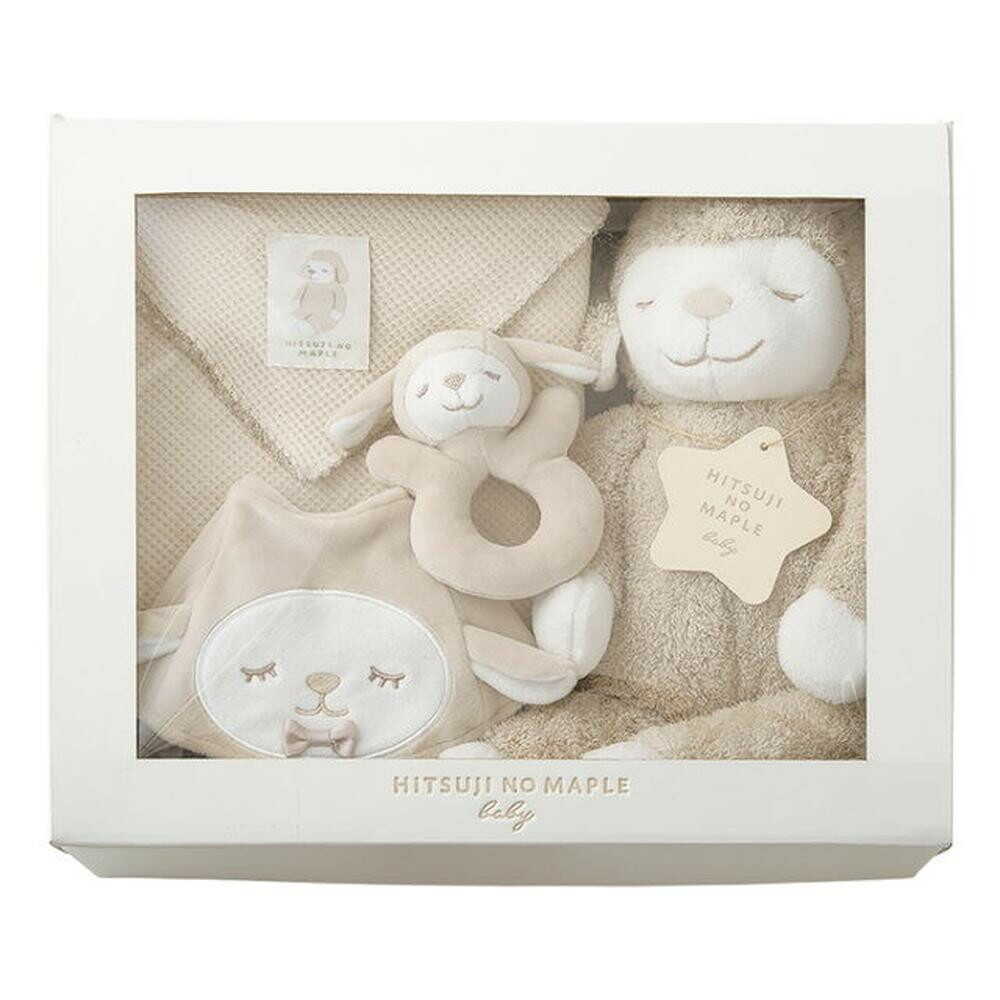 りぶはあと ひつじのメイプルベビー ギフトボックス4点セット ロップ 28003-13