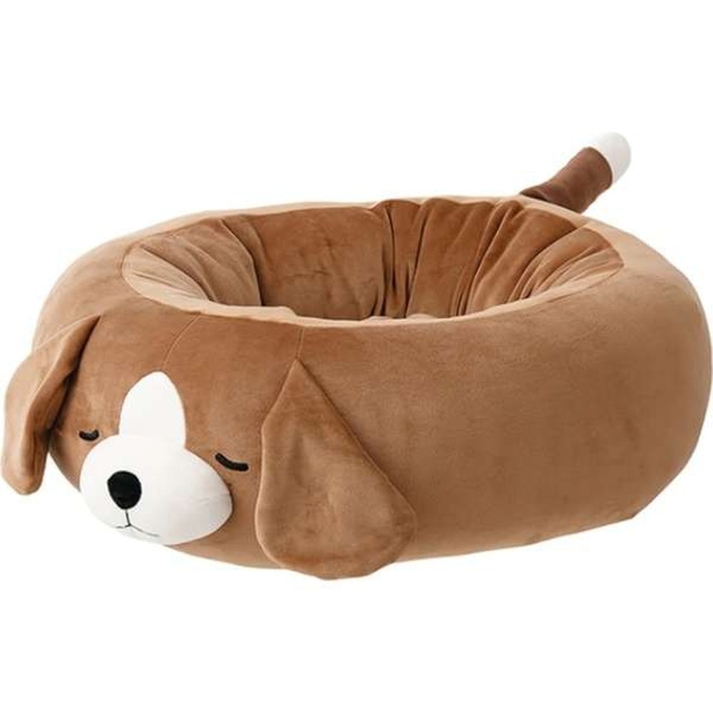 [りぶはあと] フィールペット マシュマロラウンドベッド ビッキー 21016-37 930g