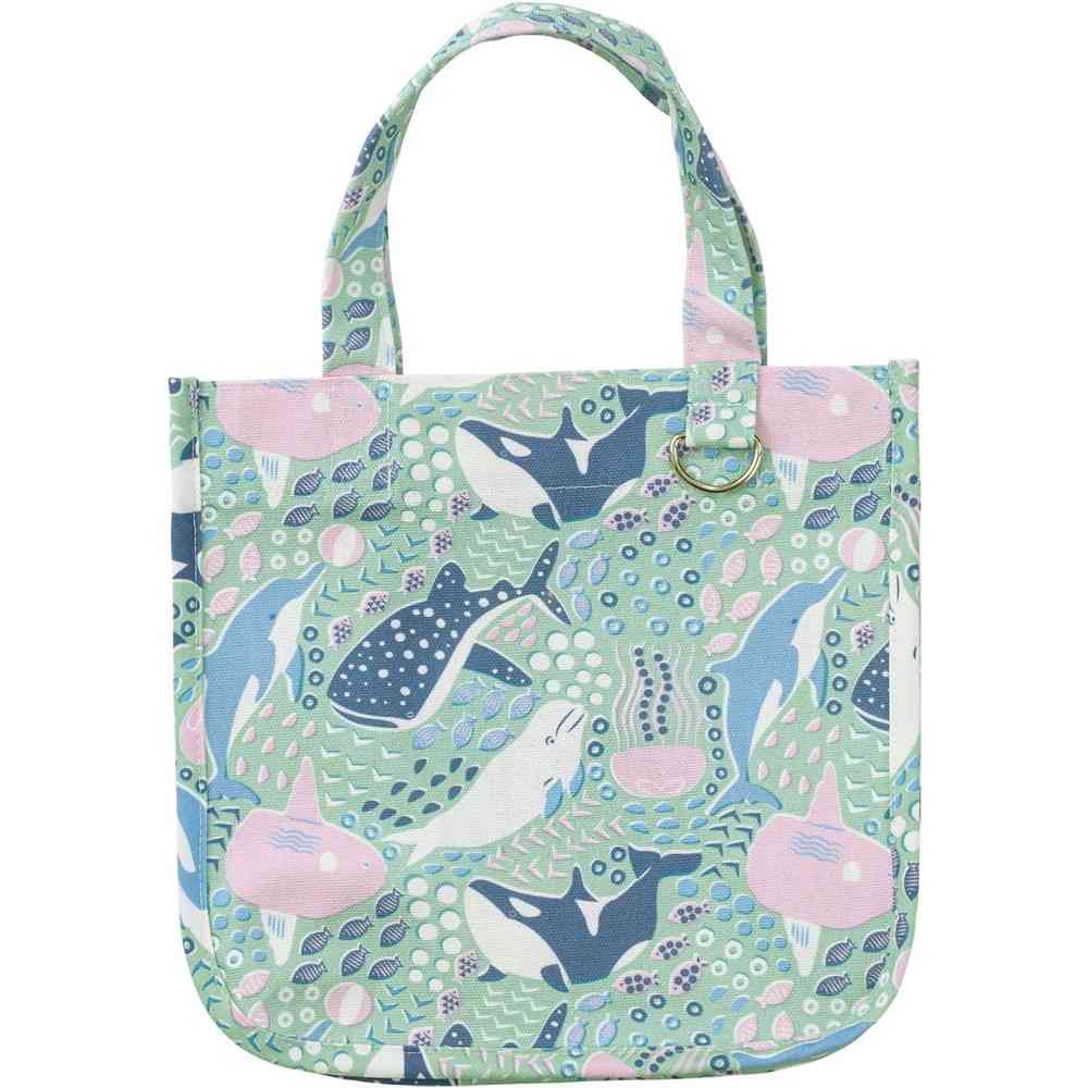 りぶはあと マチ付きトートバッグ IN THE SEA