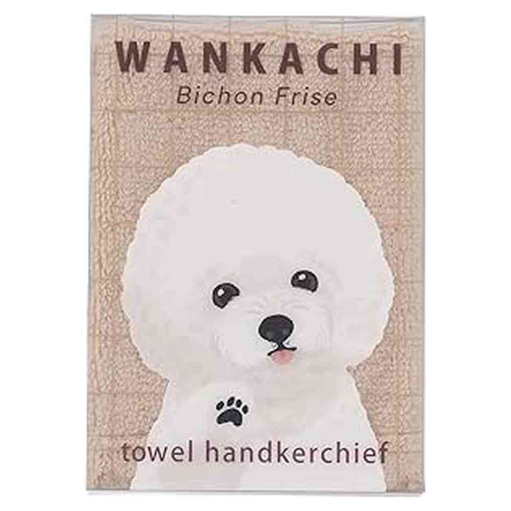 りぶはあと ハンカチタオル ビションフリーゼ