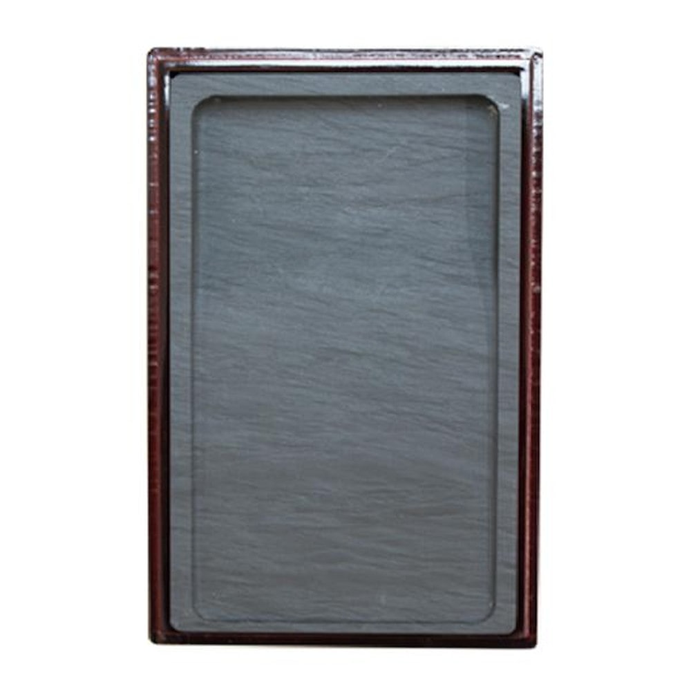 歙州硯 長方 八吋・HJ48 【直送品】 返品・キャンセル・他商品と同時購入は不可