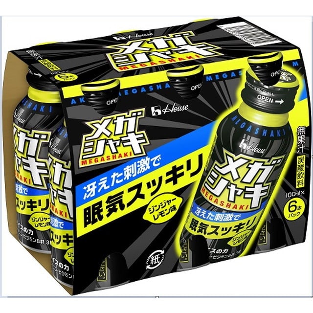 ◆ハウスWF メガシャキ 100ML×6P【5個セット】
