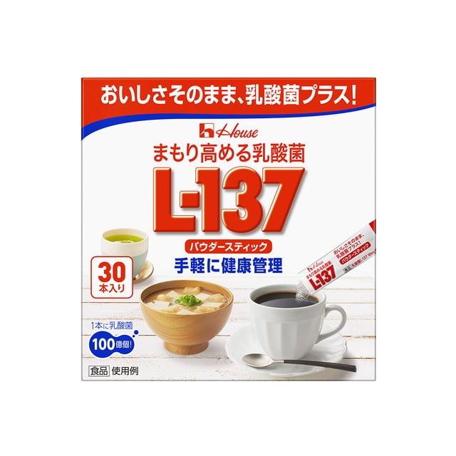 ◆ハウス まもり高める乳酸菌L‐137 パウダー 30本入