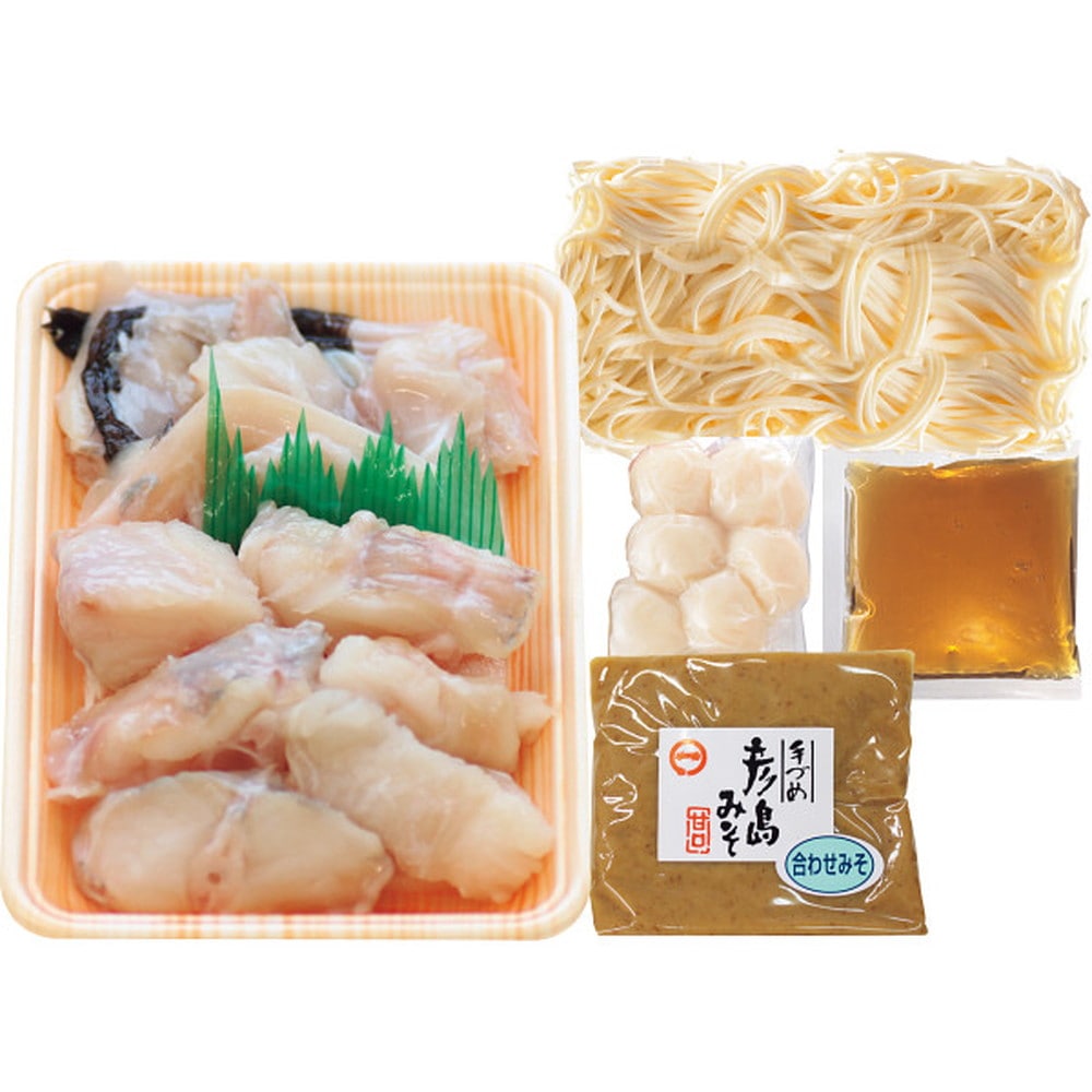 ◆【お歳暮限定】あんこう鍋うどんセット◇メーカー直送 ▼返品・キャンセル不可【他商品との同時購入不可】