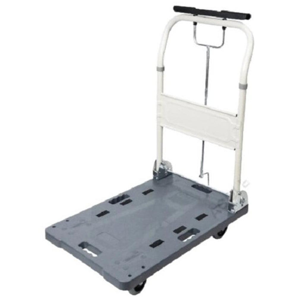 オートブレーキ台車 150kg用 AKOB-150GY 【直送品】 返品・キャンセル・他商品と同時購入は不可