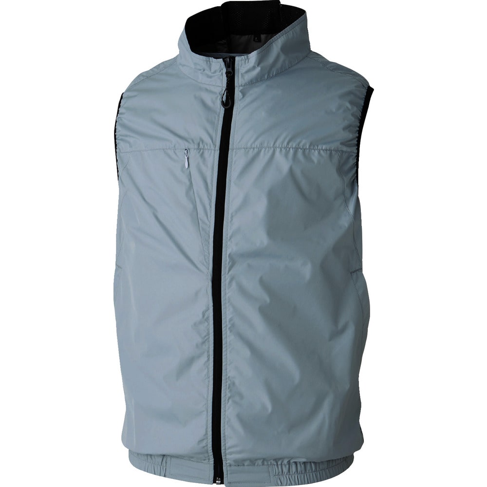 ファン付きベスト EFコンプリートセット シルバーグレー LL メーカー直送 ▼返品・キャンセル不可【他商品との同時購入不可】