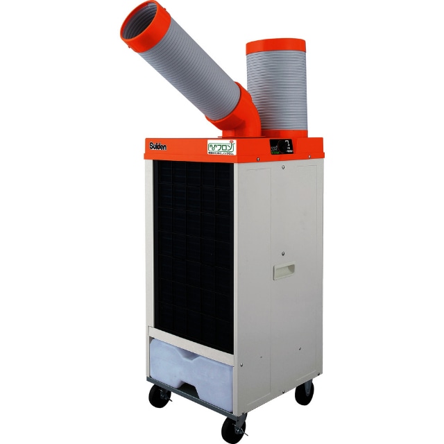 Suiden スポットエアコン 【ノンフロン】1口 首振りなし三相200V 【直送品】 返品・キャンセル・他商品と同時購入は不可