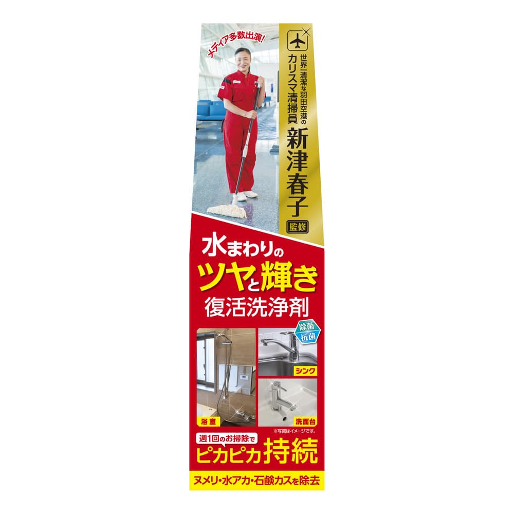 アイオン （新津春子）水まわりのツヤと輝き復活洗浄剤
