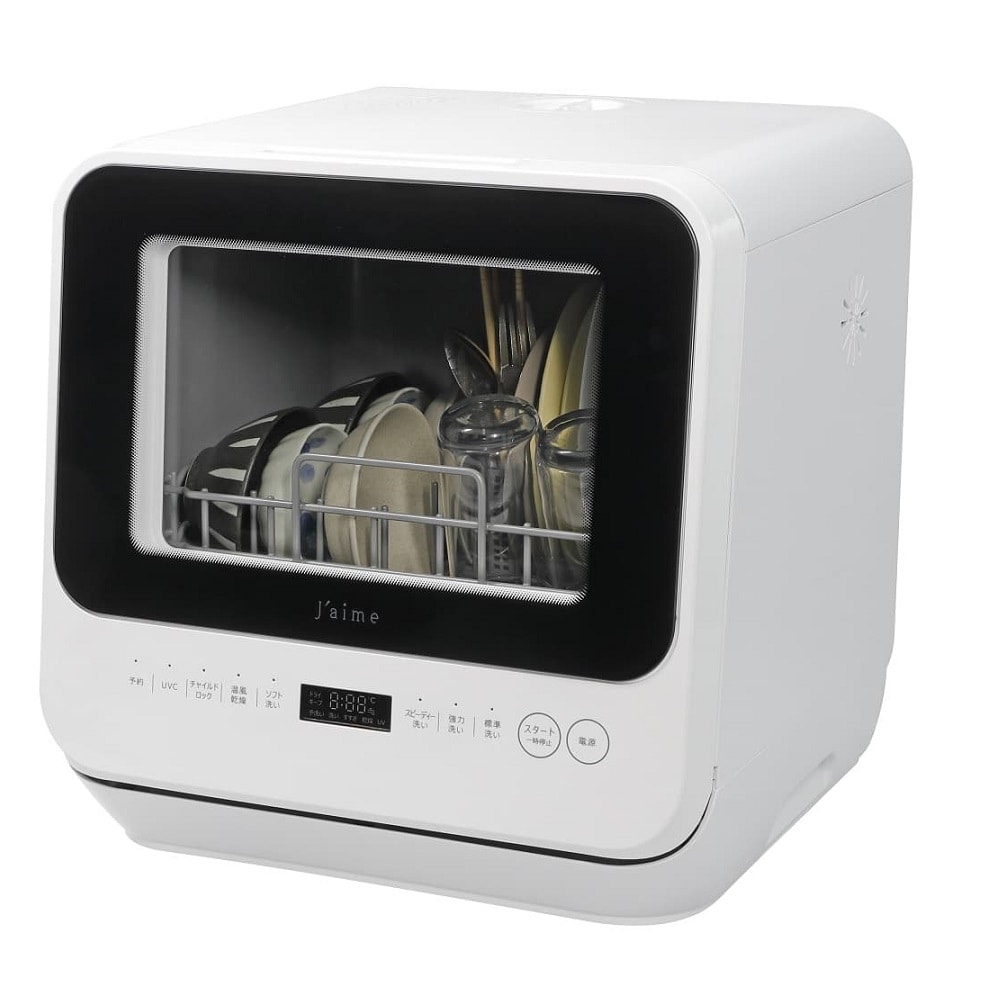 UVC機能付き食器洗い乾燥機 SJM-DWM6UVC(W) メーカー直送 ▼返品・キャンセル不可[他商品との同時購入不可]