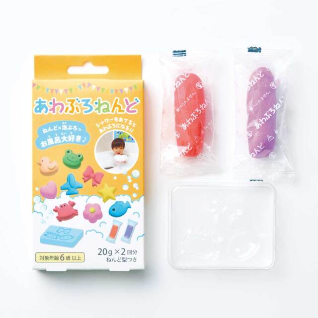 ドリームズ あわぶろねんど イエロー りんごとぶどうの香り 20g×2コ