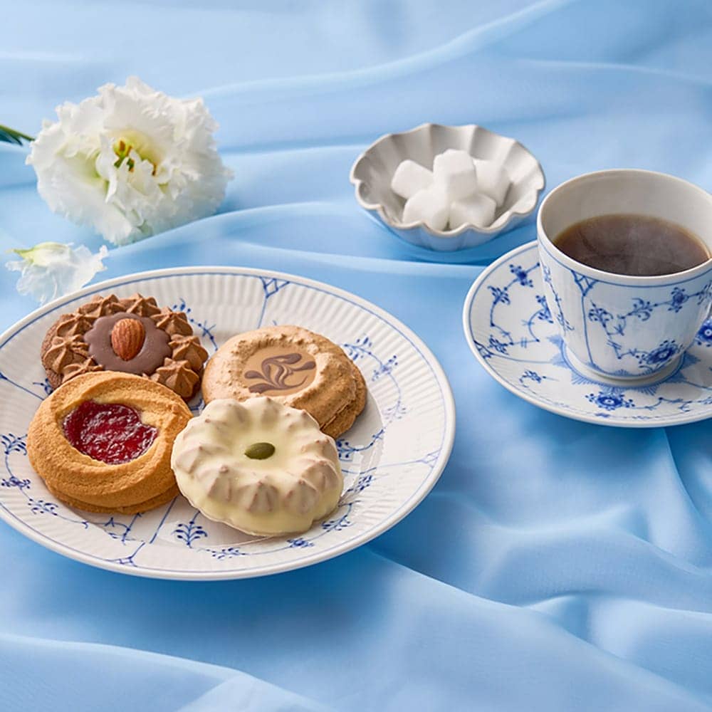 ◆焼き菓子＆ロイヤルコペンハーゲン ドリップコーヒー 11個×1箱 ◇【直送品】 返品・キャンセル・他商品と同時購入は不可