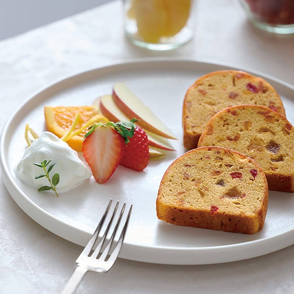 ◆7種のフルーツが詰まった「デザートパウンドケーキ」6個×1箱 ◇【直送品】 返品・キャンセル・他商品と同時購入は不可