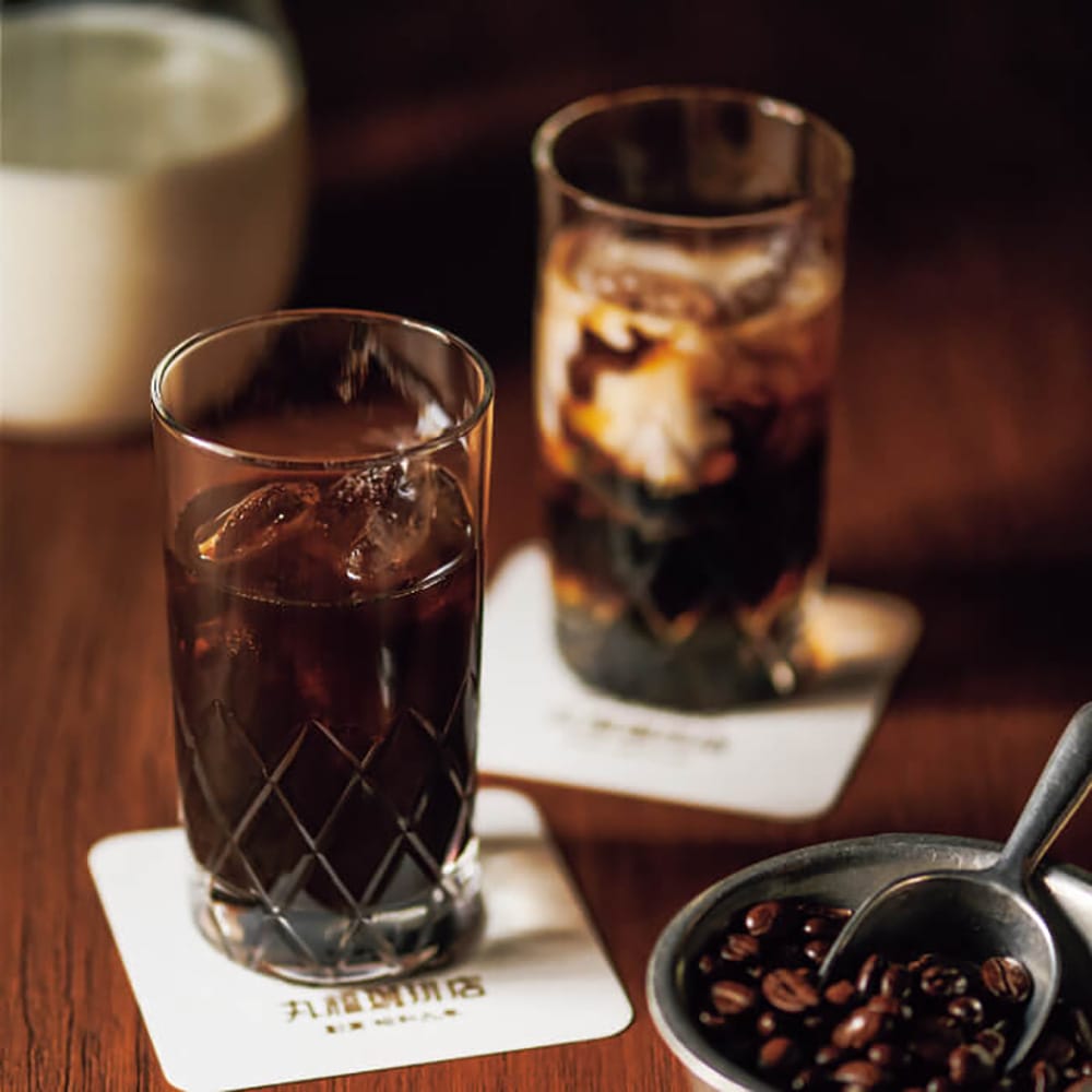 ◆丸福珈琲店 アイスコーヒーセット 4本×1箱 ◇ 【直送品】 返品・キャンセル・他商品と同時購入は不可