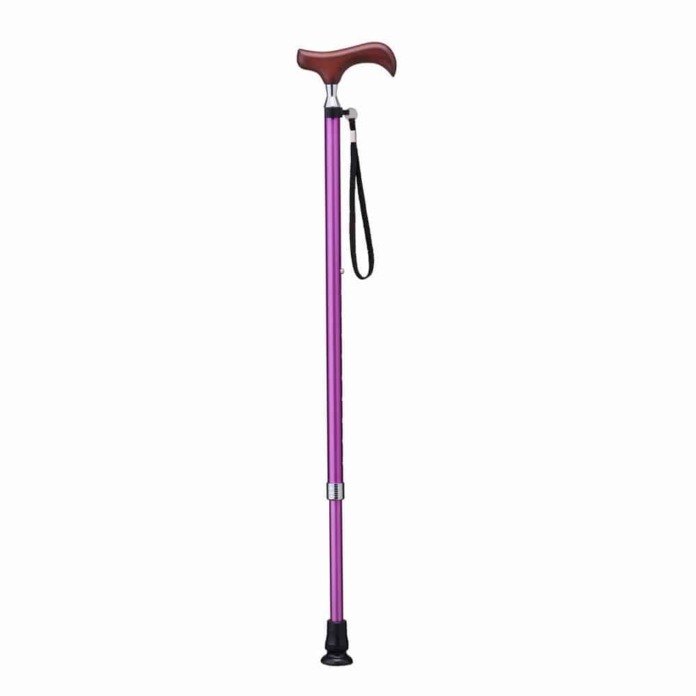 愛杖スリムネック伸縮杖E-204A メーカー直送 ▼返品・キャンセル不可[他商品との同時購入不可]