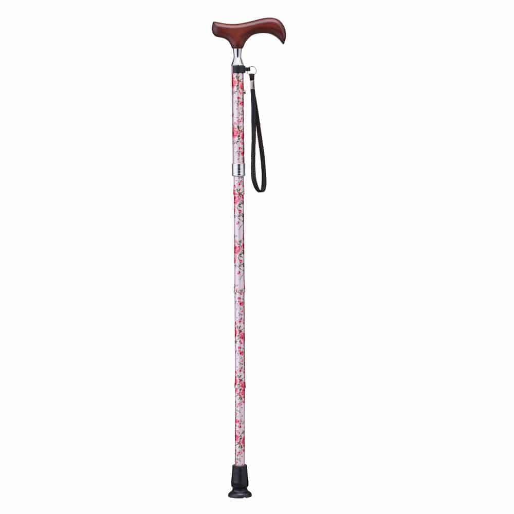 愛杖スリムネック折畳杖E-252B メーカー直送 ▼返品・キャンセル不可[他商品との同時購入不可]