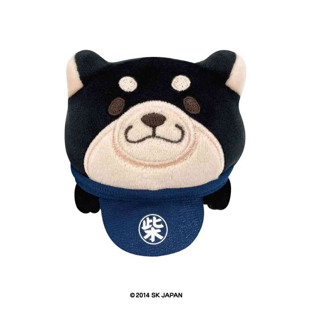 エスケイジャパン 忠犬もちしば ころころヌイグルミ（ごま）