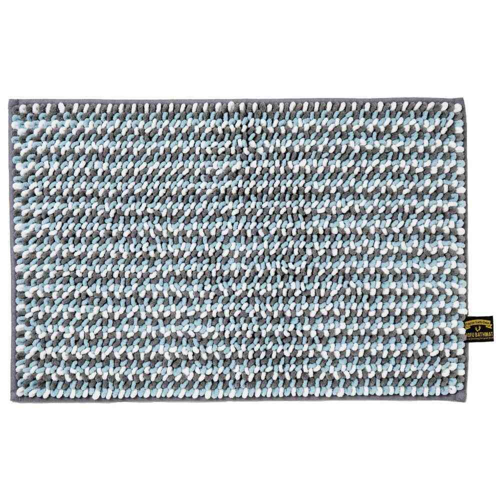 藤栄 MOFU モフ バスマット pocotto ポコット L 70×50cm ソーダ MF-012