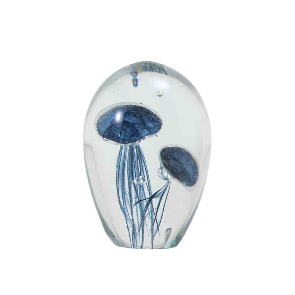 藤栄 ガラスインテリアオブジェ（Glass interior objects） クラゲ L